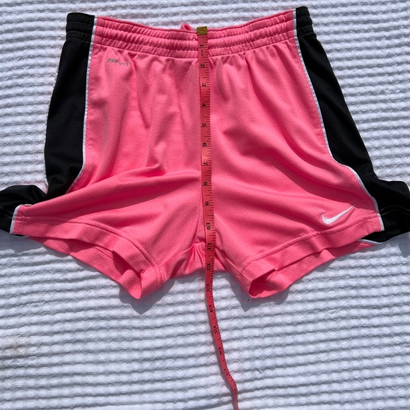 Nike Womens' Pink Shorts with Black Sides - Picture 10 of 15